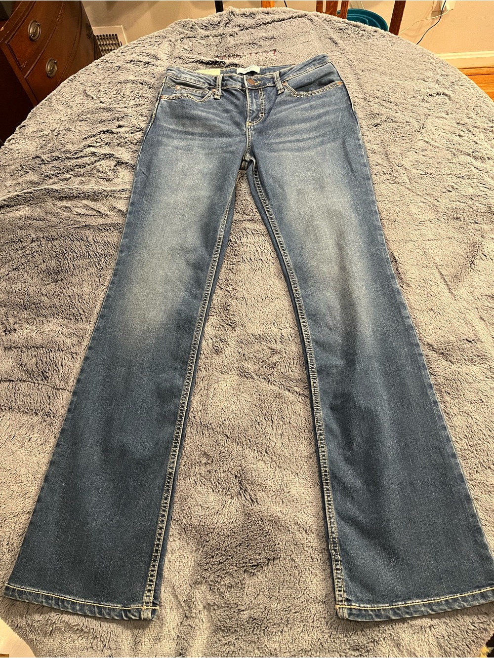 Wrangler Boot Cut Mae Women's Jeans Size 29x34 (7)
